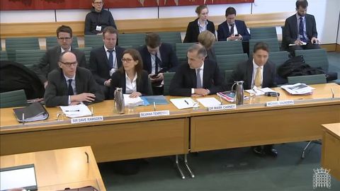Witness(es): Mark Carney, Governor, Bank of England; Dave Ramsden, Deputy Governor, Bank of England; Michael Saunders, External Member, Monetary Policy Committee; Silvana Tenreyro, External Member, Monetary Policy Committee