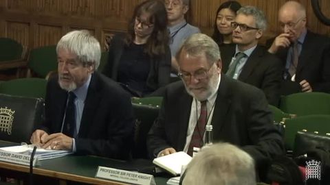 Witnesses: Professor Sir Peter Knight, Emeritus, Professor, Imperial College London, and Professor David Delpy, Chair of the Strategic Advisory Board, National Quantum Technologies Programme